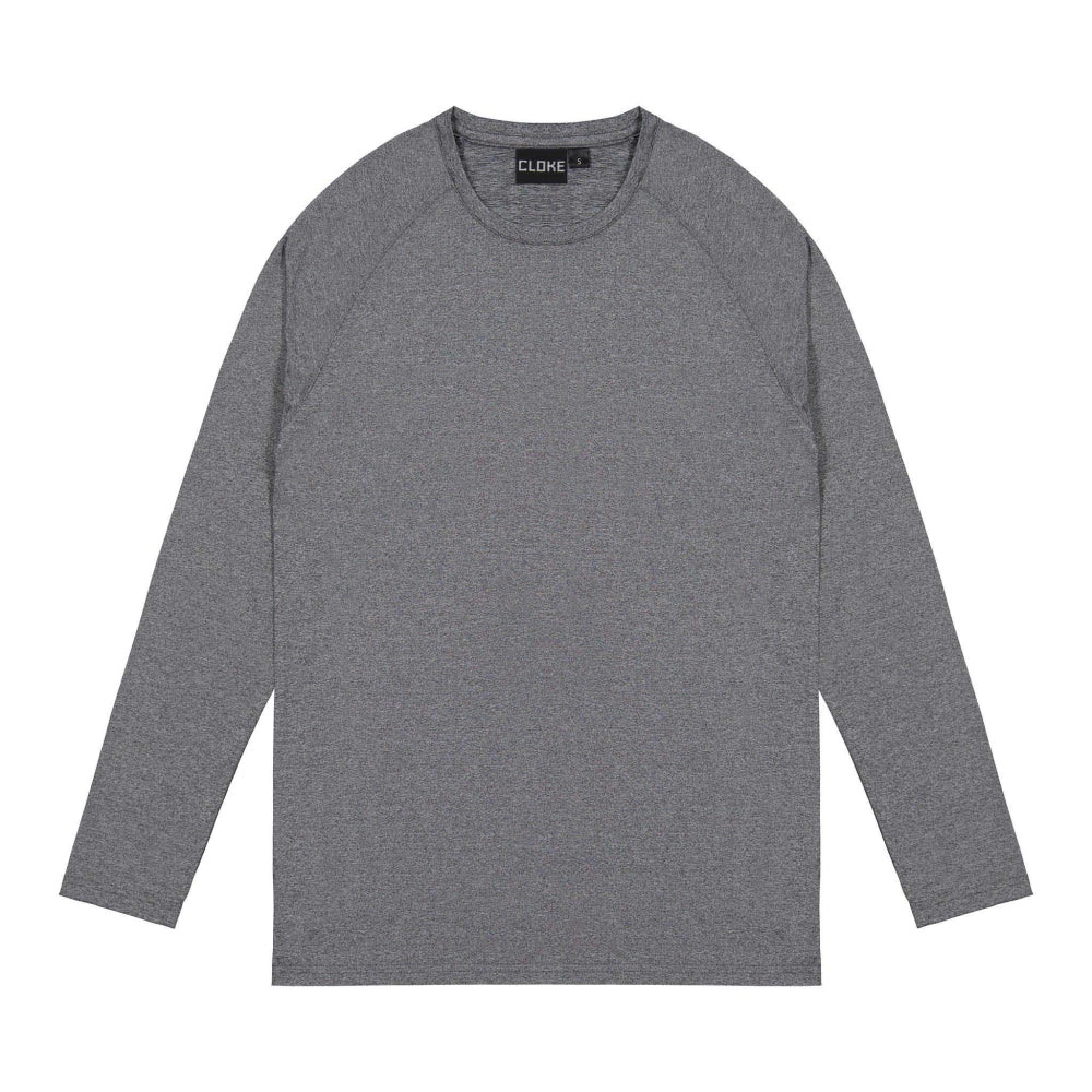 SLK - Cloke - Kids Stadium L/S Tee Grey Marle