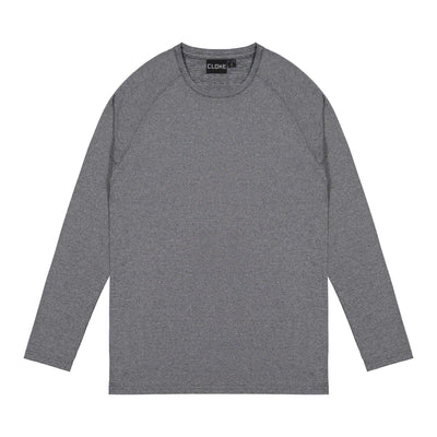 SLK - Cloke - Kids Stadium L/S Tee Grey Marle