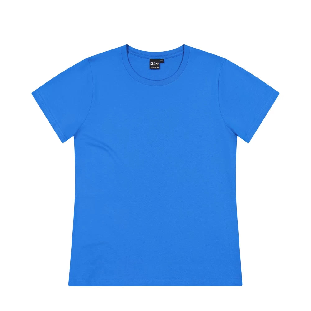 T203 - Cloke - Women's Silhouette Tee Aqua