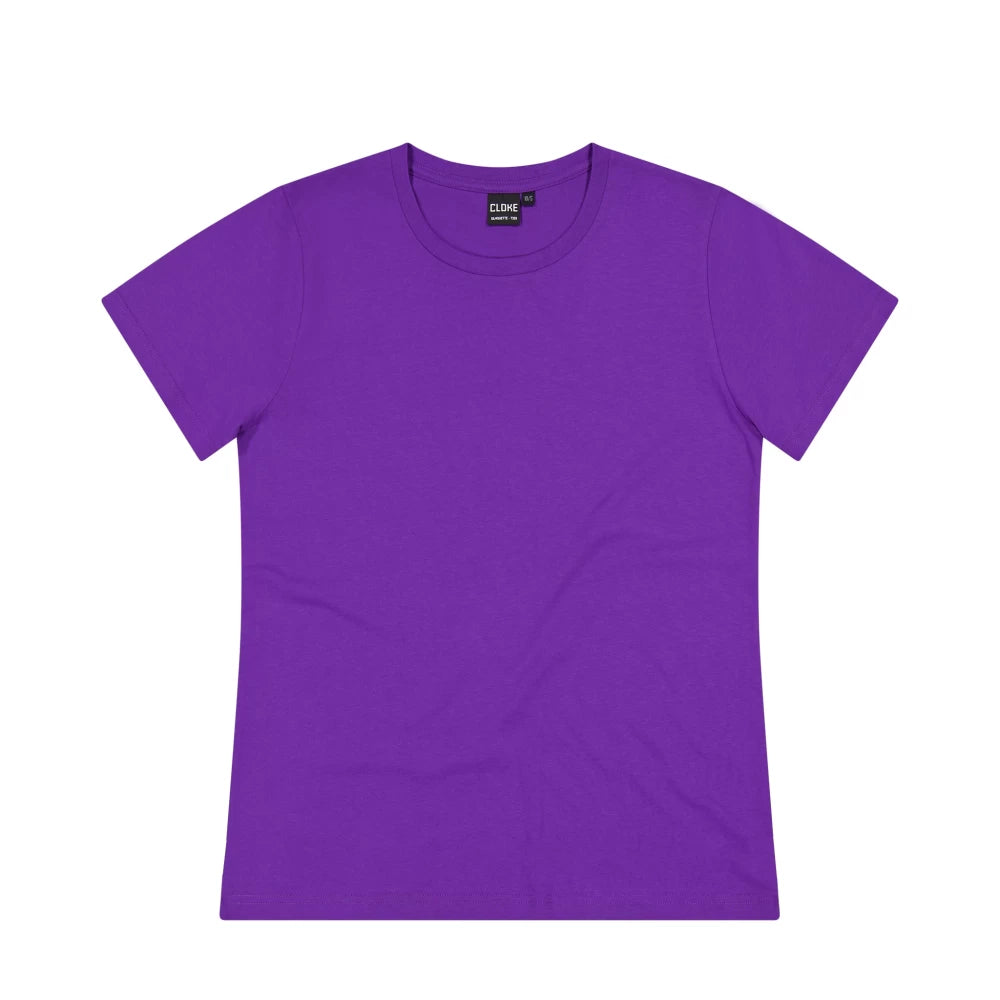 T203 - Cloke - Women's Silhouette Tee Purple