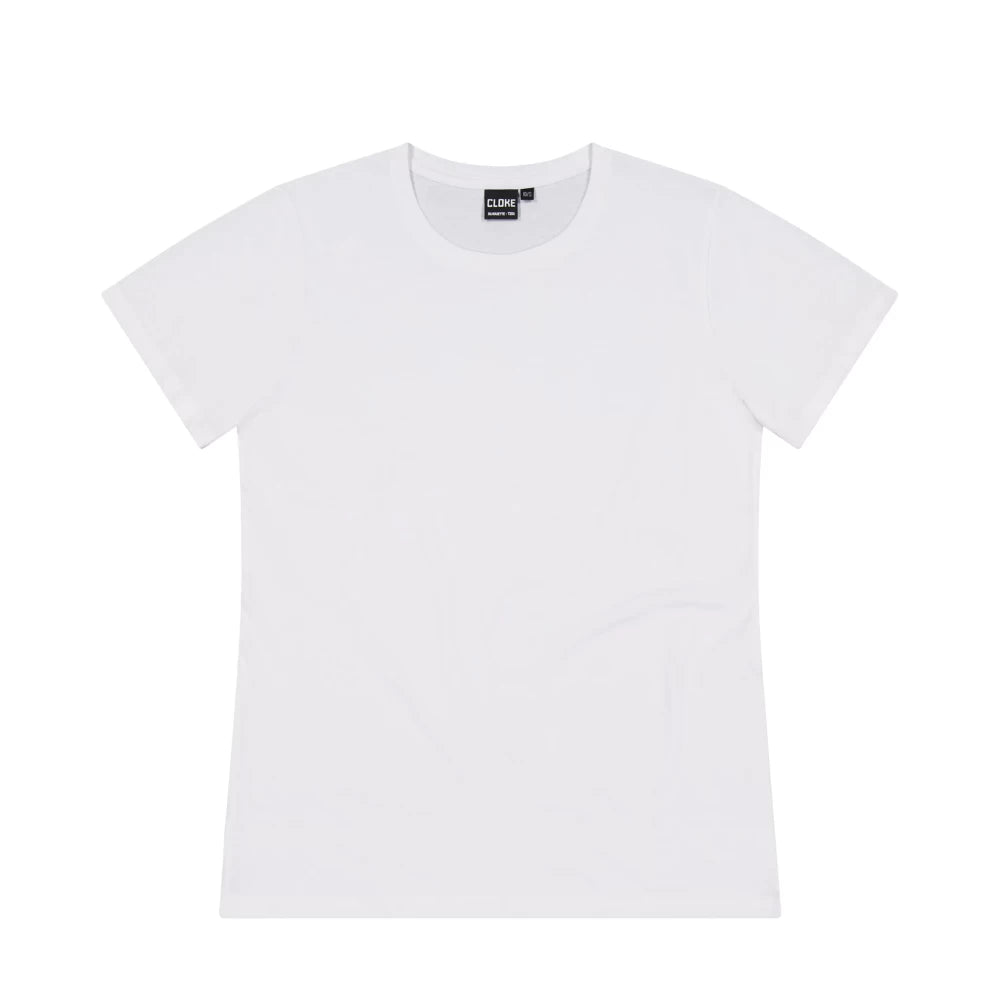 T203 - Cloke - Women's Silhouette Tee White