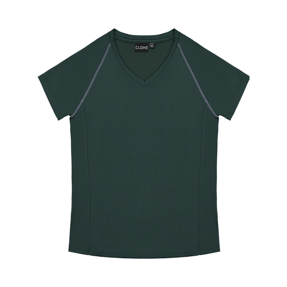 XTG - Cloke - Women's XT Performance T-Shirt Bottle Green