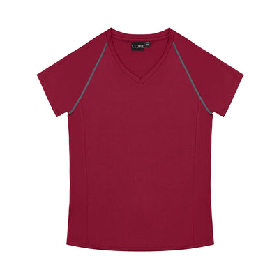 XTG - Cloke - Women's XT Performance T-Shirt Maroon