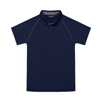 XTPK - Cloke - Kids XT Performance Polo Navy/Grey