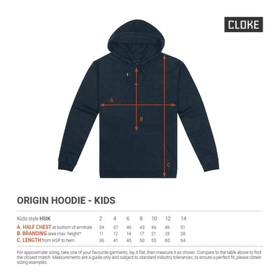 HSIK - Cloke - Kids Origin Hoodie - 300gsm