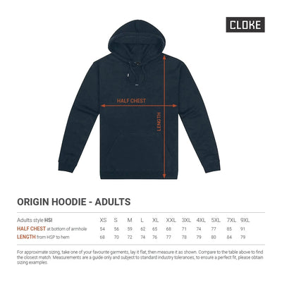 HSI - Cloke - Origin Hoodie - Light Colours