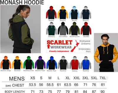 1530 - Aussie Pacific - Monash Hoodie - 340gsm