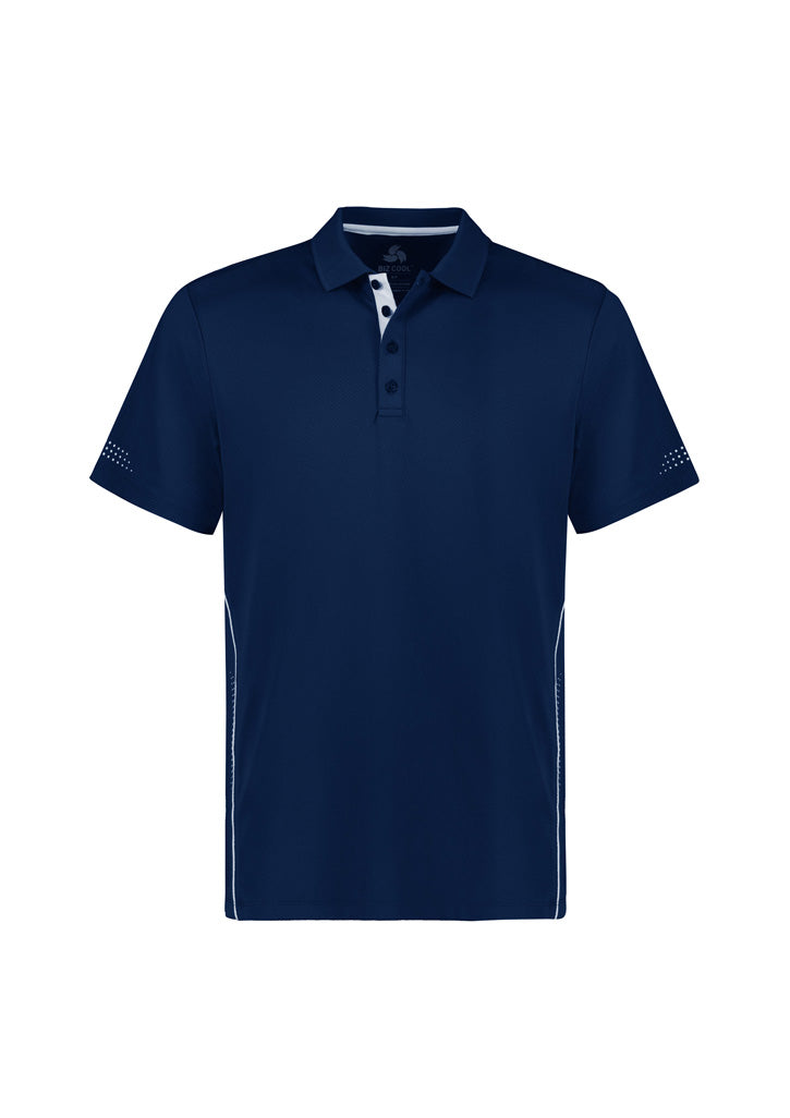 P200MS - Biz Collection - Balance Mens Polo | Navy/White