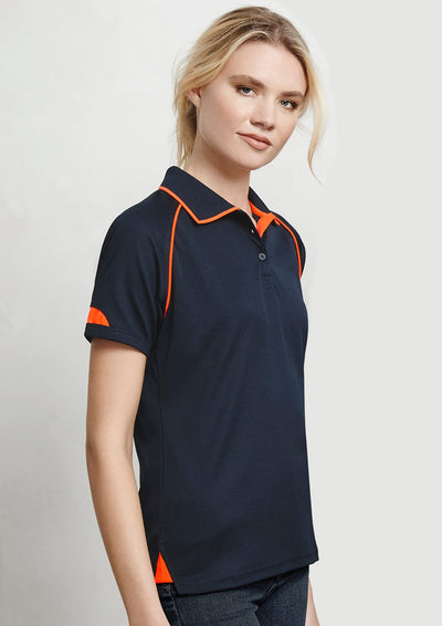 P29022 - Biz Collection - Womens Fusion Short Sleeve Polo