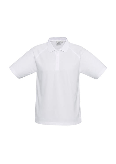 P300MS - Biz Collection - Mens Sprint Short Sleeve Polo | White