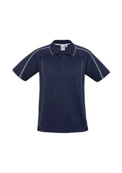 P303MS - Biz Collection - Mens Blade Short Sleeve Polo | Navy/White