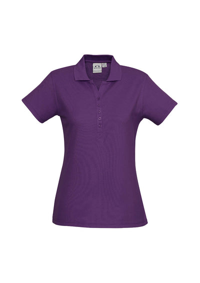 P400LS - Biz Collection - Ladies Crew Polo - 210gsm - Poly/Cotton - short sleeve | Purple
