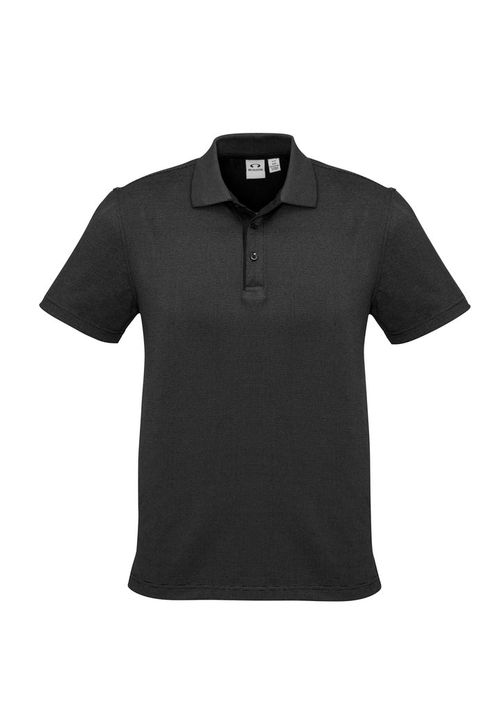 P501MS - Biz Collection - Mens Shadow Short Sleeve Polo | Graphite Black