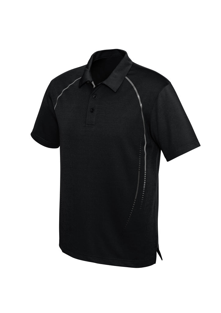 P604MS - Biz Collection - Cyber Polo - Men's - Short sleeve | Black/Silver