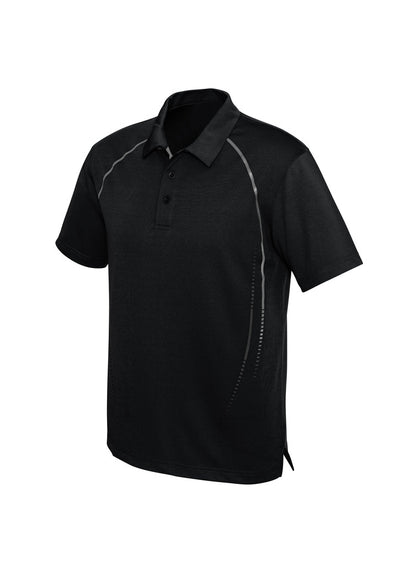 P604MS - Biz Collection - Cyber Polo - Men's - Short sleeve | Black/Silver