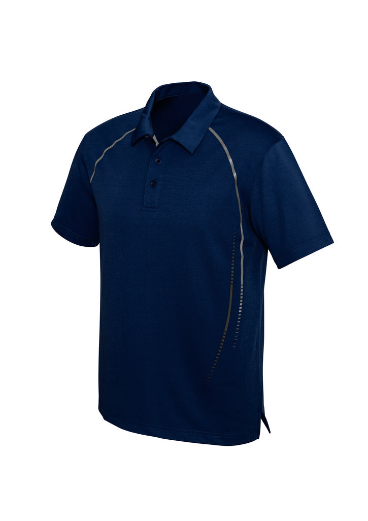 P604MS - Biz Collection - Cyber Polo - Men's - Short sleeve | Navy/Silver