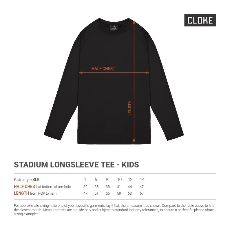 SLK - Cloke - Kids Stadium L/S Tee