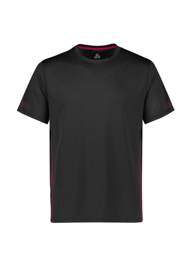 T318KS - Biz Collection - Kids Balance Short Sleeve Tee Black/Red