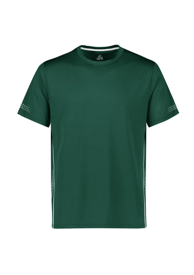 T318KS - Biz Collection - Kids Balance Short Sleeve Tee Forest/White