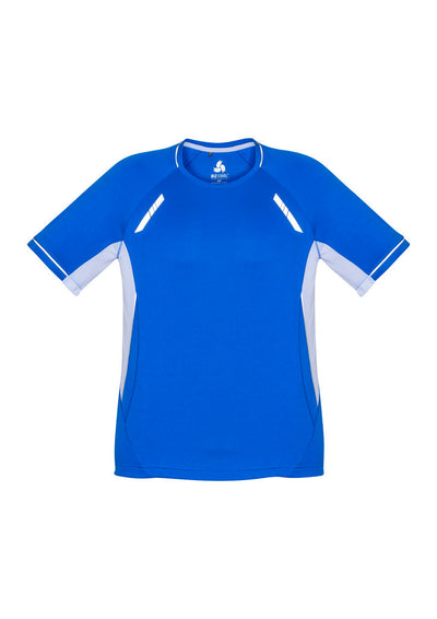 T701MS - Biz Collection - Mens Renegade Tee | Royal/White/Silver