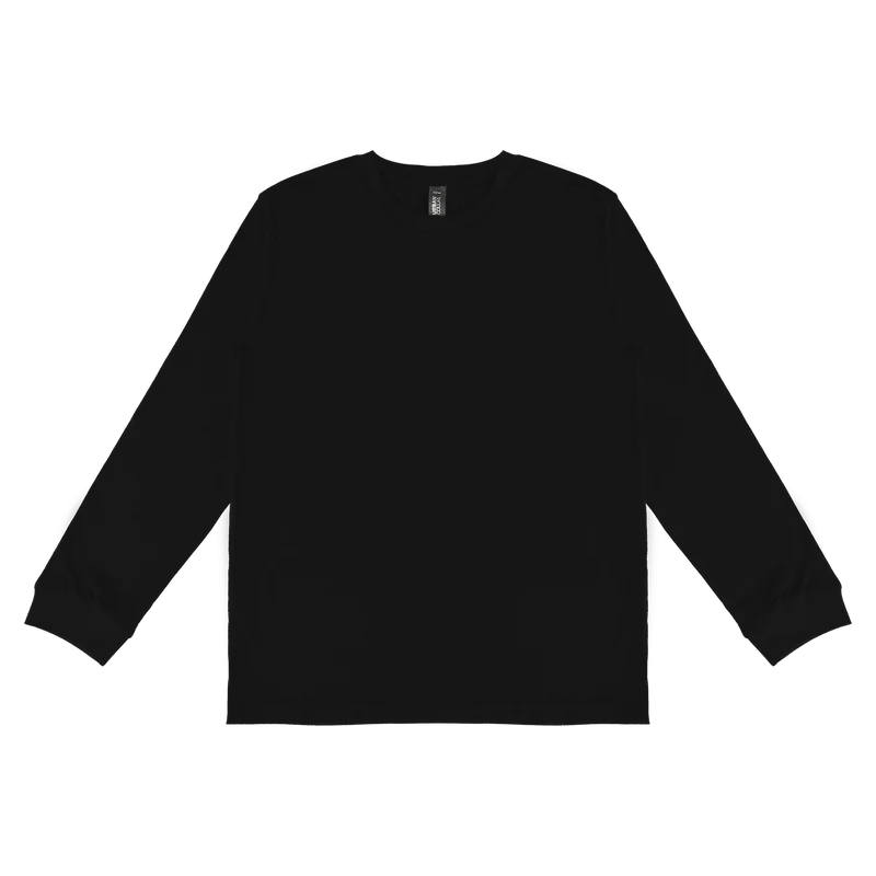 UC-LT180 - Urban Collab SET Adult Long Sleeve Tee Black