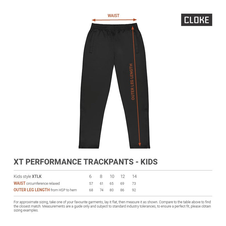 XTLK - Cloke - Kids XT Performance Trackpants