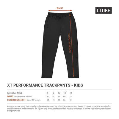 XTLK - Cloke - Kids XT Performance Trackpants