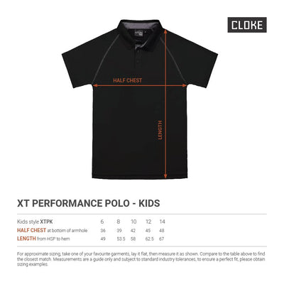 XTPK - Cloke - Kids XT Performance Polo