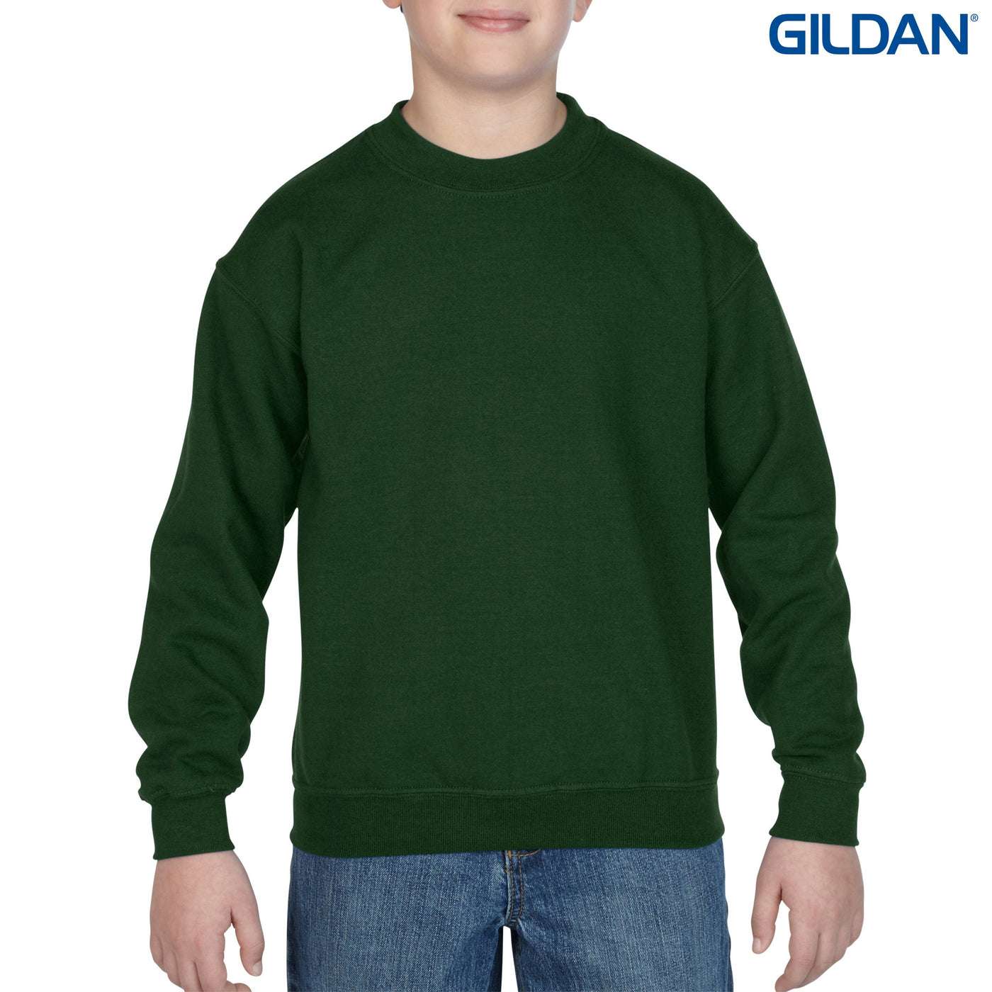 18000B - Gildan Heavy Blend Youth Crewneck Sweatshirt