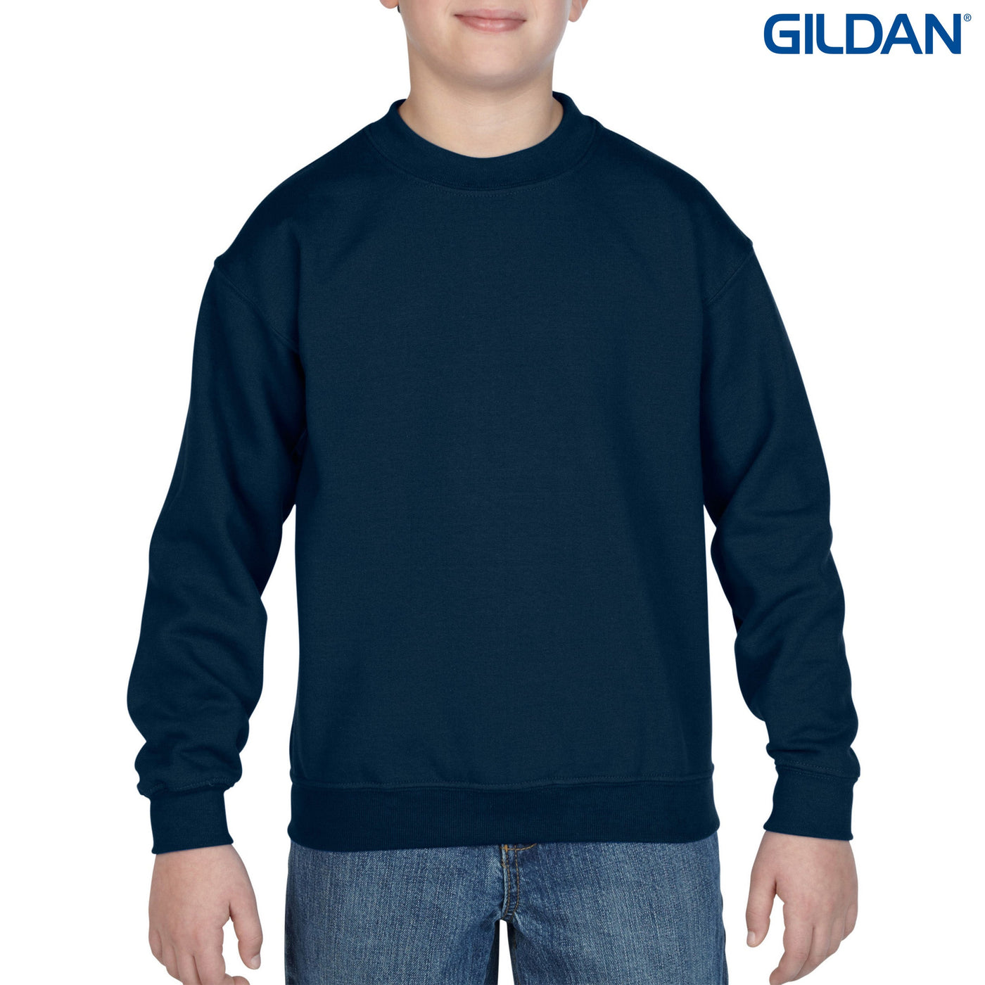 18000B - Gildan Heavy Blend Youth Crewneck Sweatshirt