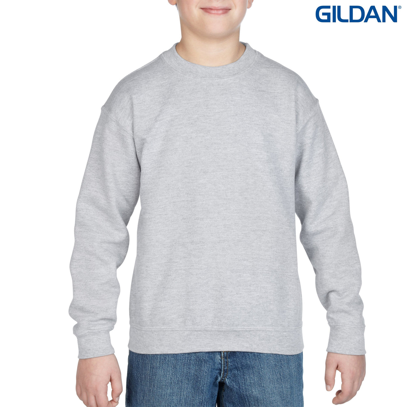 18000B - Gildan Heavy Blend Youth Crewneck Sweatshirt