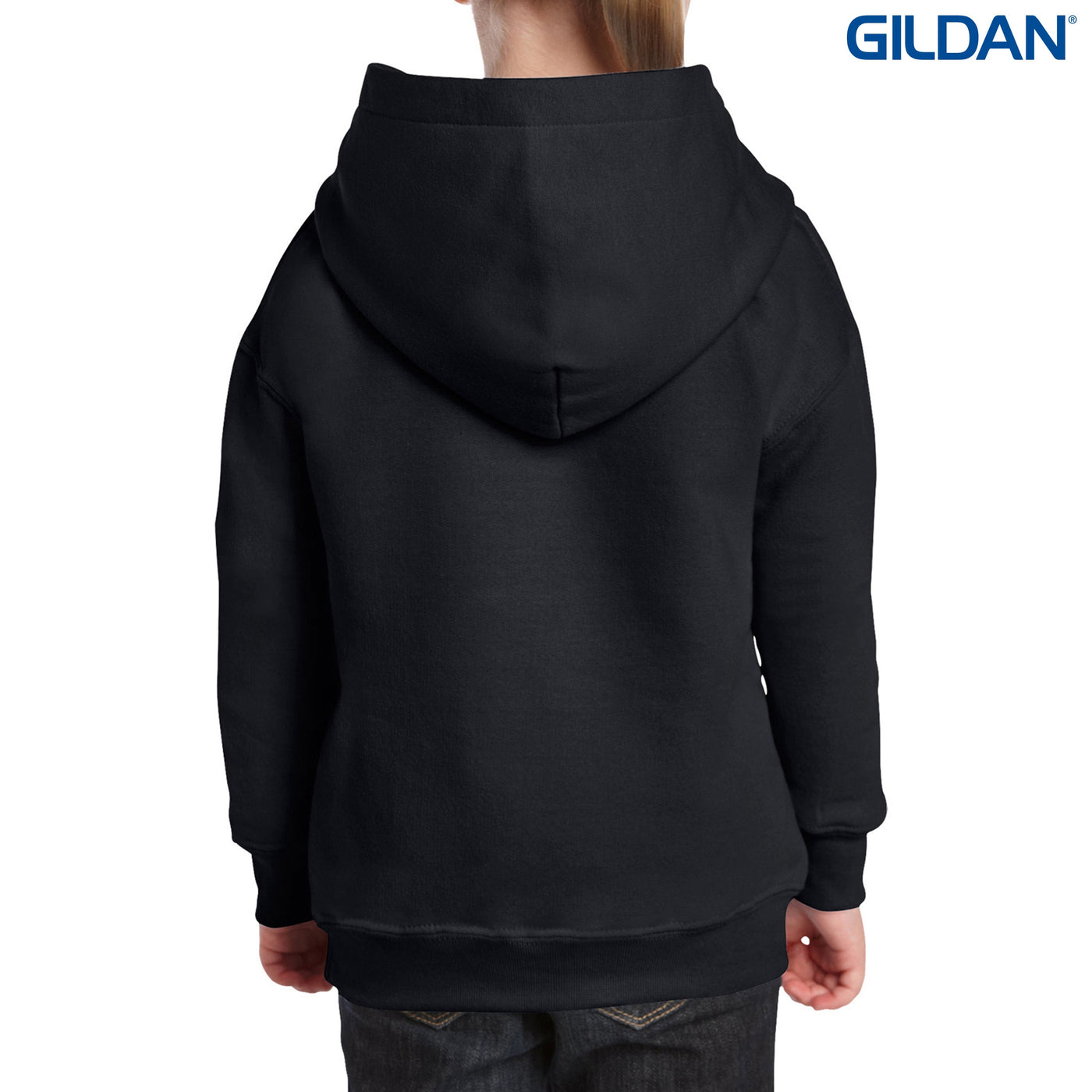 18500B - Gildan Heavy Blend Youth Hooded Sweatshirt