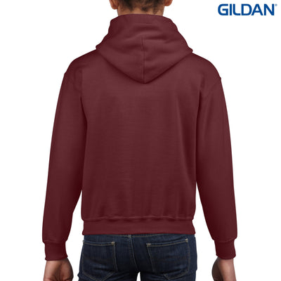 18500B - Gildan Heavy Blend Youth Hooded Sweatshirt