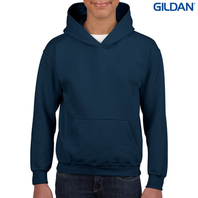 18500B - Gildan Heavy Blend Youth Hooded Sweatshirt