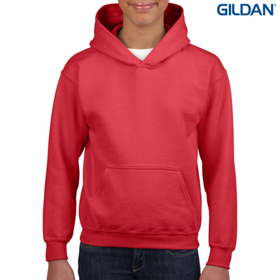 18500B - Gildan Heavy Blend Youth Hooded Sweatshirt