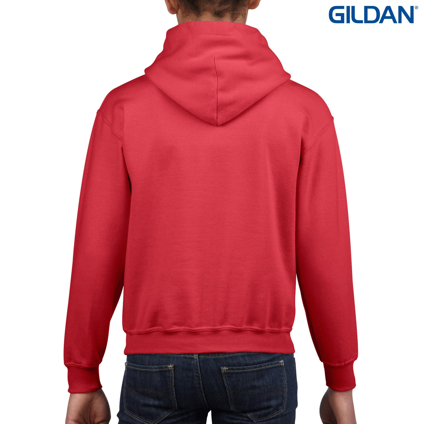 18500B - Gildan Heavy Blend Youth Hooded Sweatshirt