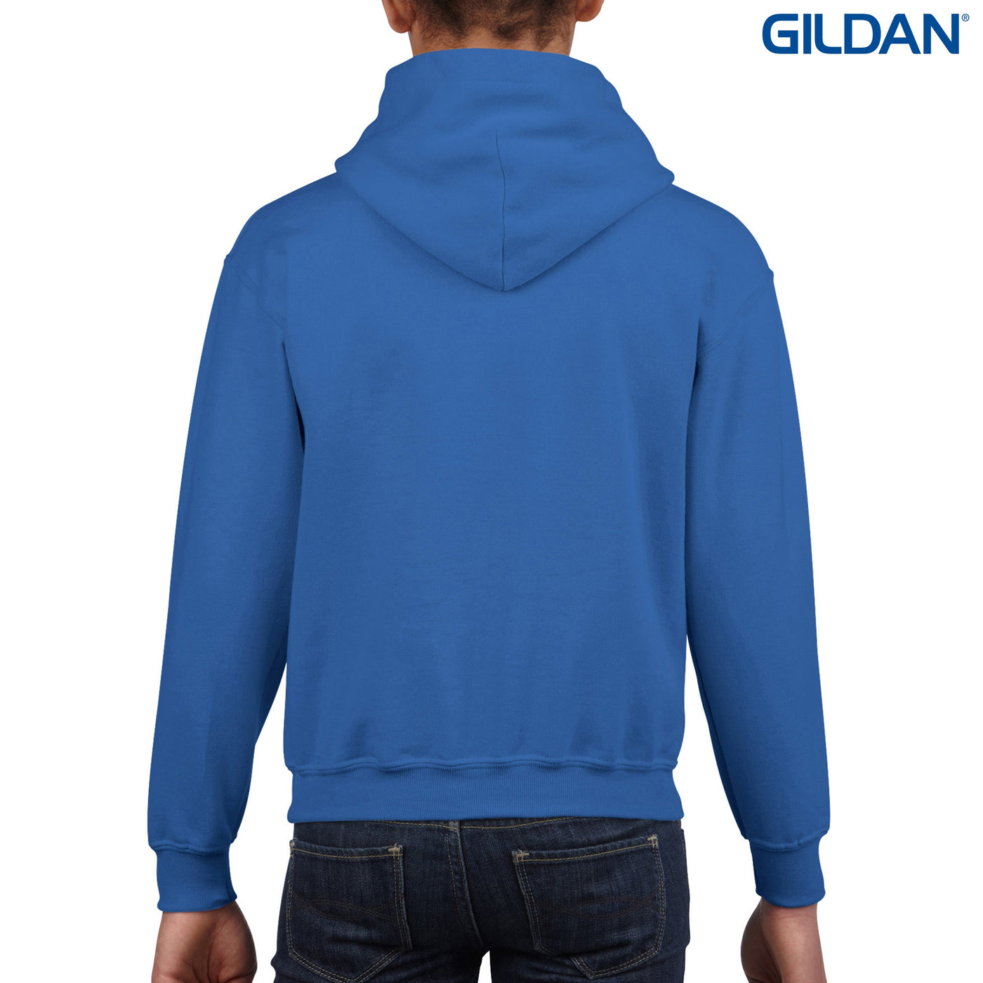 18500B - Gildan Heavy Blend Youth Hooded Sweatshirt