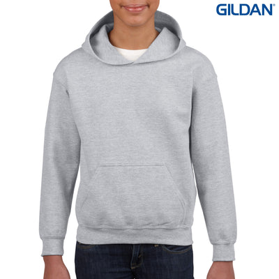 18500B - Gildan Heavy Blend Youth Hooded Sweatshirt