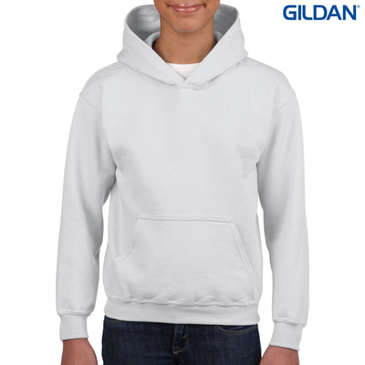 18500B - Gildan Heavy Blend Youth Hooded Sweatshirt