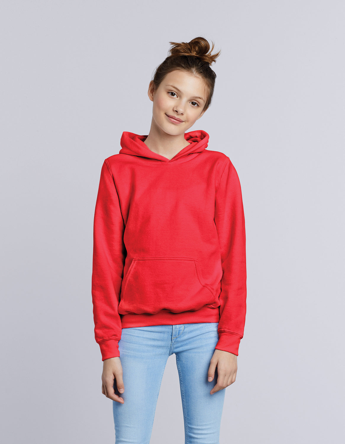18500B - Gildan Heavy Blend Youth Hooded Sweatshirt