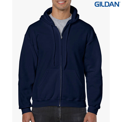 18600 - Gildan Heavy Blend Adult Full Zip Hooded Sweatshirt