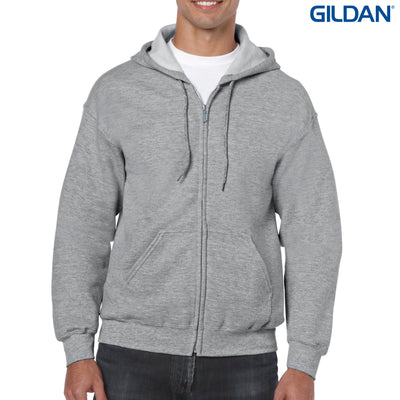 18600 - Gildan Heavy Blend Adult Full Zip Hooded Sweatshirt