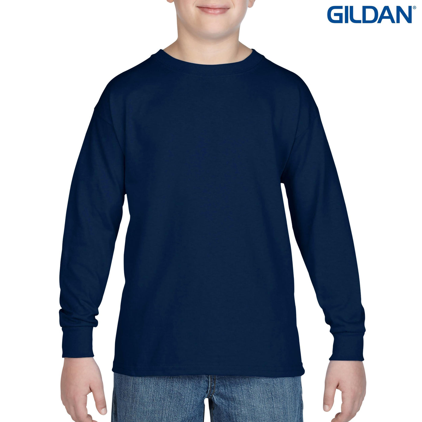 5400B - Gildan - Heavy Cotton Youth Long Sleeve T-Shirt