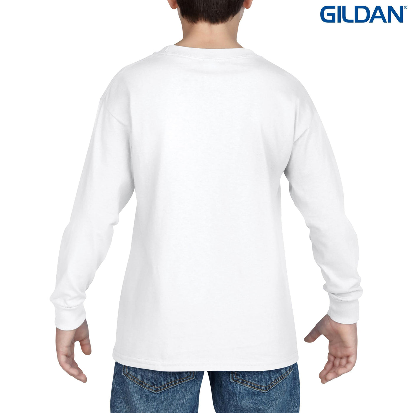 5400B - Gildan - Heavy Cotton Youth Long Sleeve T-Shirt