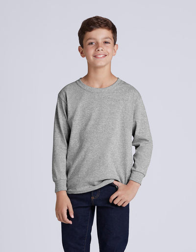 5400B - Gildan - Heavy Cotton Youth Long Sleeve T-Shirt