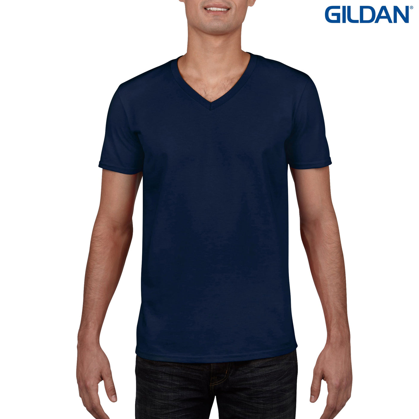 64V00 - Gildan - Softstyle Adult V-Neck T-Shirt