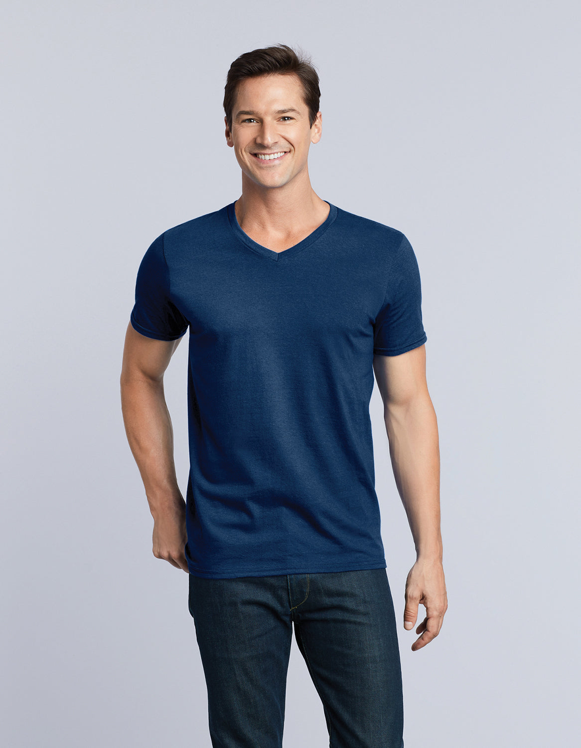 64V00 - Gildan - Softstyle Adult V-Neck T-Shirt