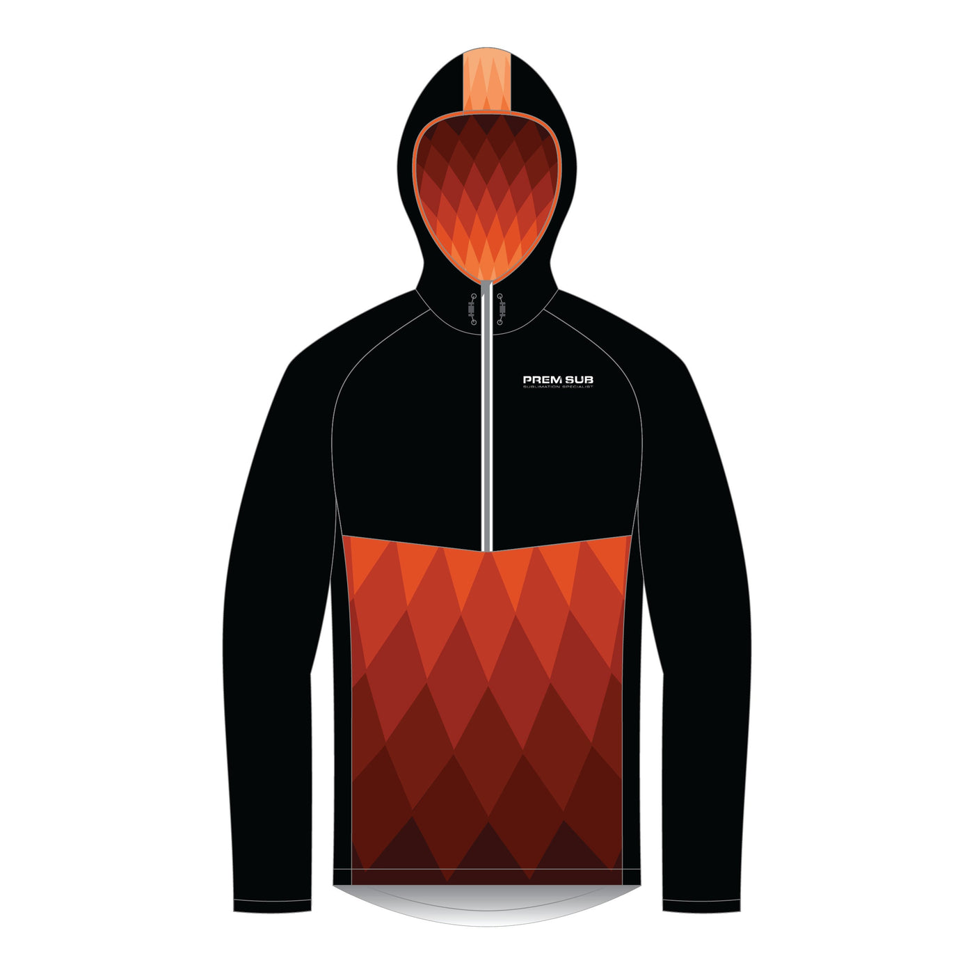 Outerwear Half Zip Rain Jacket